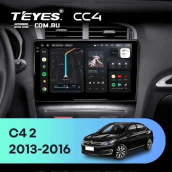 Штатная магнитола Teyes CC4 6/64 Citroen C4 (2013-2016) B7