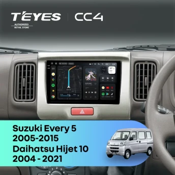 Штатная магнитола Teyes CC4 6/64 Suzuki Every 5 (2005-2015)