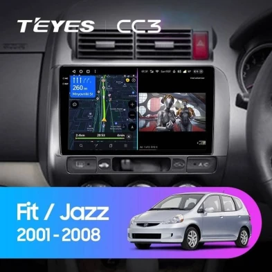 Штатная магнитола Teyes CC3 4/32 Honda Jazz GD (2001-2008) Правый руль