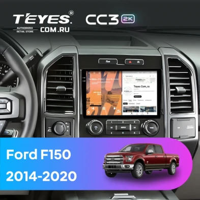 Штатная магнитола Teyes CC3 2K 4/32 Ford F150 (2014-2020) Тип-A
