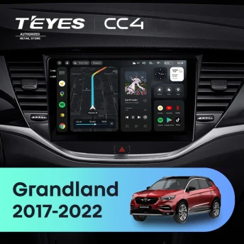 Штатная магнитола Teyes CC4 6/64 Opel Grandland (2017-2022) Тип-A