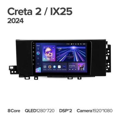 Штатная магнитола Teyes CC3 4/32 Hyundai Creta 2 IX25 (2024-2026)