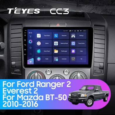 Штатная магнитола Teyes CC3 4/32 Mazda BT-50 (2006-2011) (0din)