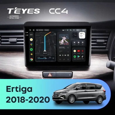 Штатная магнитола Teyes CC4 8/128 Suzuki Ertiga (2018-2020)