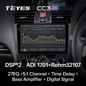 Штатная магнитола Teyes CC3 2K 4/64 Subaru Levorg (2014-2020) F2