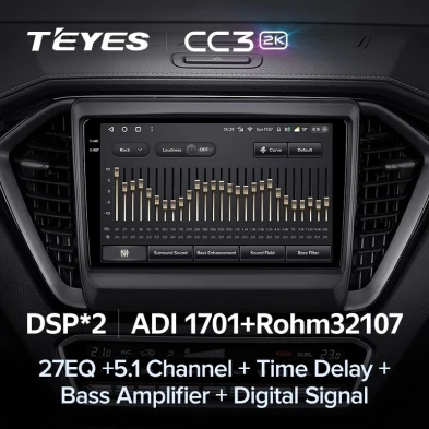 Штатная магнитола Teyes CC3 2K 4/32 lsuzu D-MAX 3 RG (2019-2023)