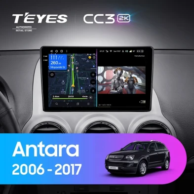 Штатная магнитола Teyes CC3 2K 6/128 Opel Antara 1 (2006-2017)