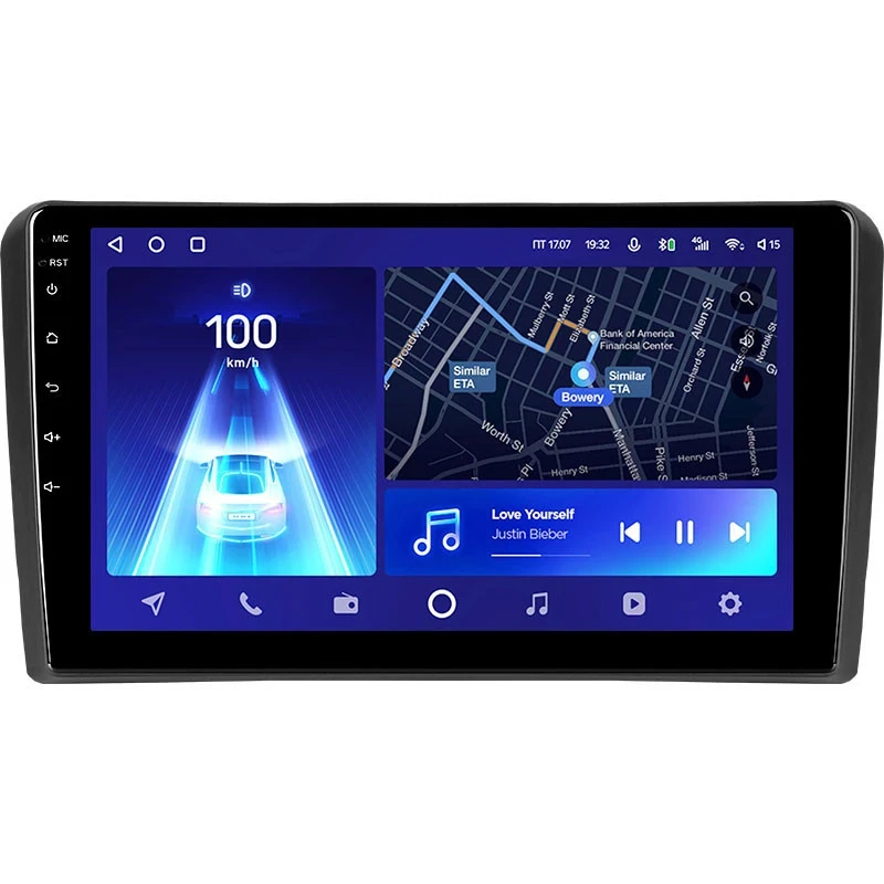 Штатная магнитола Teyes CC2L Plus 1/16 Audi S3 2 (2006-2012)