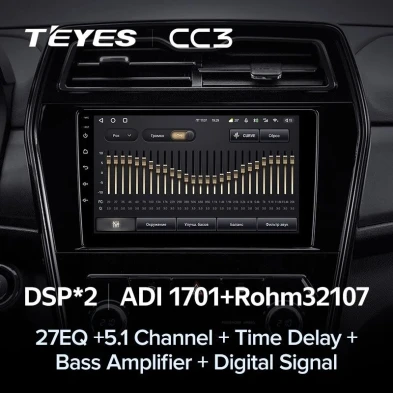 Штатная магнитола Teyes CC3 4/32 SsangYong Tivoli (2019-2023)