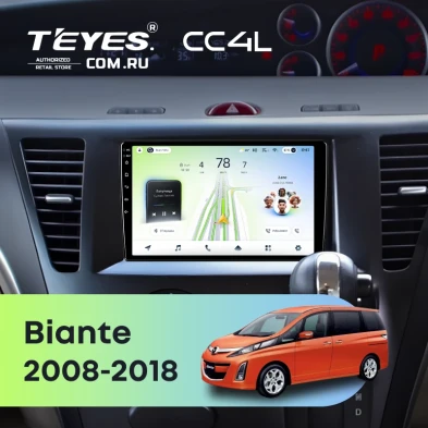 Штатная магнитола Teyes CC4L 6/64 Mazda Biante (2008-2018)