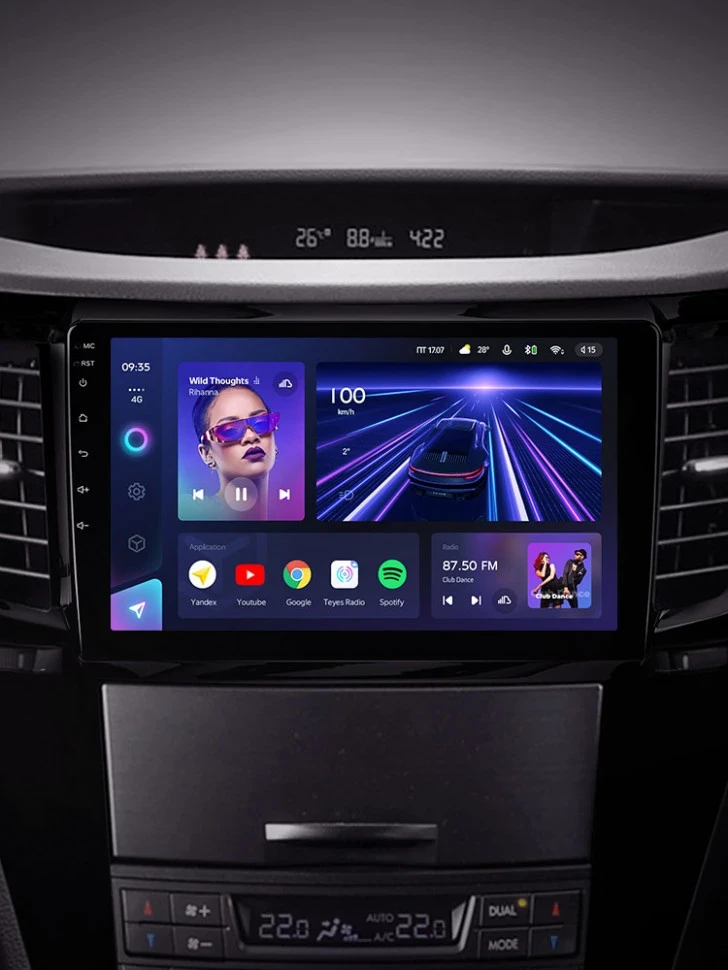 Штатная магнитола Teyes CC3 4/32 Subaru Legacy 5 (2009-2014)