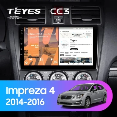 Штатная магнитола Teyes CC3 4/32 Subaru Impreza 4 (2014-2016)