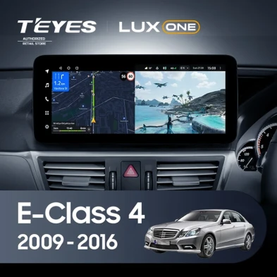 Штатная магнитола Teyes LUX ONE 360 6/128 Mercedes-Benz E-Class 4 W212 S207 A207 S212 C207 (NTG 4.0) (2009-2016) Правый руль Universal