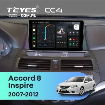 Штатная магнитола Teyes CC4 8/128 Honda Inspire (2007-2012)