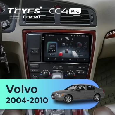 Штатная магнитола Teyes CC4 Pro 8/128 Volvo XC70 V70 (2004-2007)