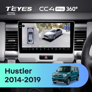 Штатная магнитола Teyes CC4 Pro 360 8/128 Suzuki Hustler (2014-2019)