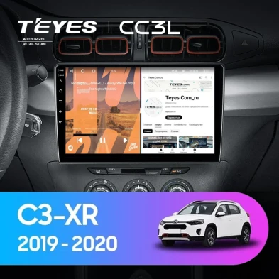 Штатная магнитола Teyes CC3L 4/64 Citroen C3-XR (2019-2020) F1