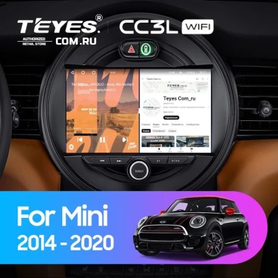 Штатная магнитола Teyes CC3L WiFi 2/32 Mini Cooper (2014-2020)