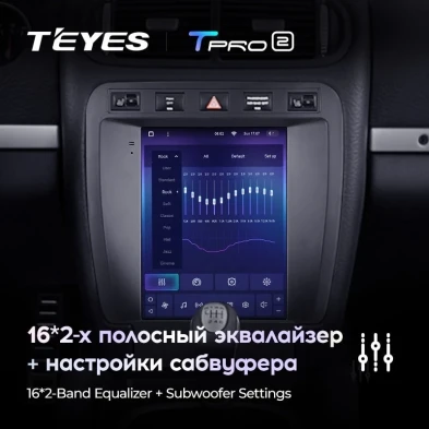 Штатная магнитола Tesla style Teyes TPRO 2 4/64 Porsche Cayenne 1 9PA (2002-2010)