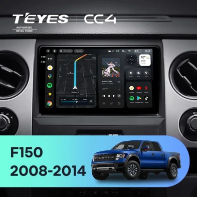 Штатная магнитола Teyes CC4 6/64 Ford F150 P415 Raptor (2008-2014) F1