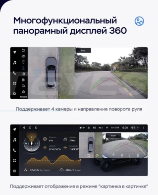 Штатная магнитола Teyes LUX ONE 360 6/128 Lexus LS430 XF30 (2000-2006)