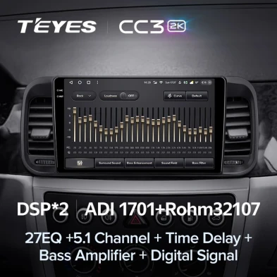 Штатная магнитола Teyes CC3 2K 6/128 Brilliance M2 (BS4) (2006-2010)
