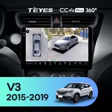 Штатная магнитола Teyes CC4 Pro 360 12/256 Brilliance V3 (2015-2019)