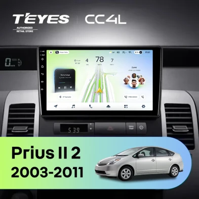 Штатная магнитола Teyes CC4L 6/64 Toyota Prius XW20 II (2003-2011) F2
