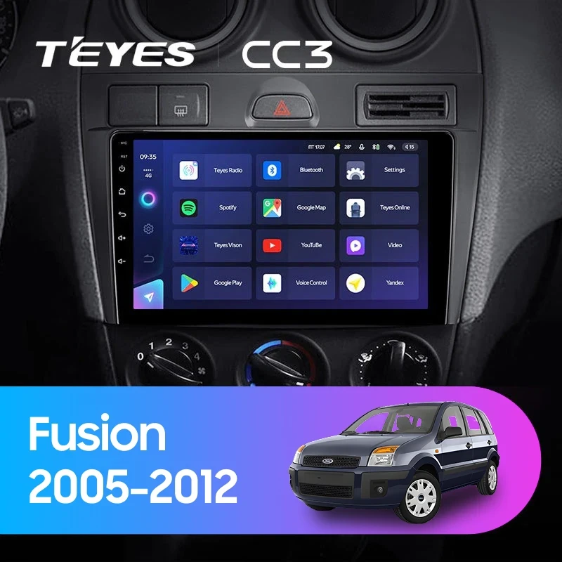Штатная магнитола Teyes CC3 4/32 Ford Fusion (2005-2012)