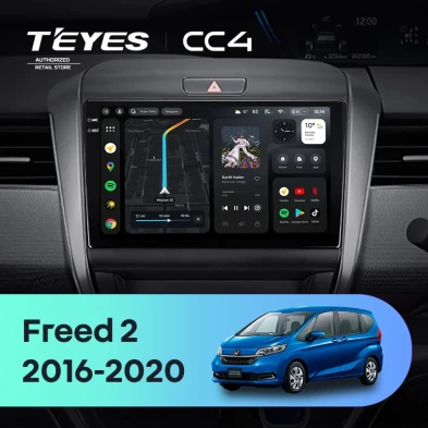 Штатная магнитола Teyes CC4 6/64 Honda Freed 2 (2016-2020)