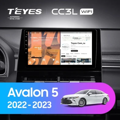 Штатная магнитола Teyes CC3L WiFi 2/32 Toyota Avalon V XX50 (2022-2023)