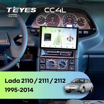 Штатная магнитола Teyes CC4L 6/64 Lada 2111 (1995-2014)