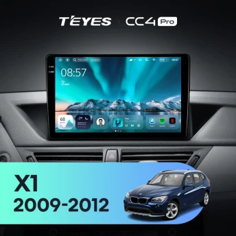 Штатная магнитола Teyes CC4 Pro 12/256 BMW X1 E84 (2009-2012)