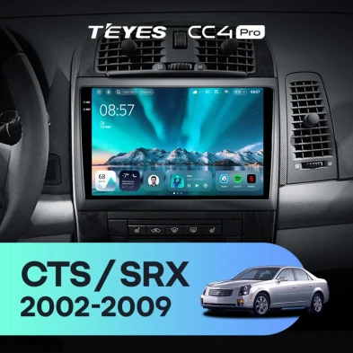 Штатная магнитола Teyes CC4 Pro 12/256 Cadillac CTS (2002-2007)