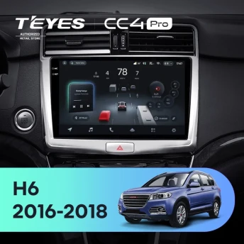 Штатная магнитола Teyes CC4 Pro 8/128 Haval H6 (2016-2018)