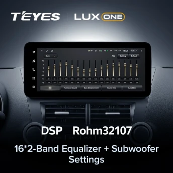 Штатная магнитола Teyes LUX ONE 6/128 Toyota Highlander 2 XU40 (2007-2013)